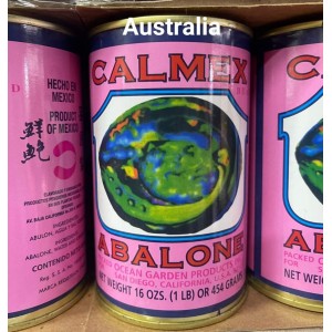 1 and a half abalone imported from Australia