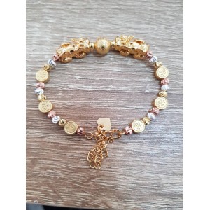 Pi Xiu bracelet with glass bead Imported from Beijing